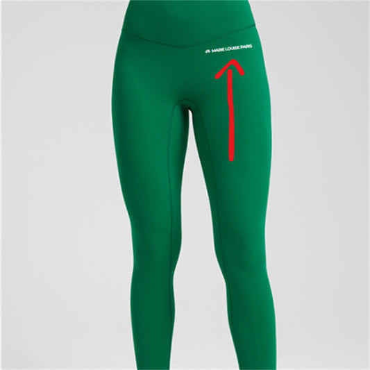 New Yoga European And American High Waist Hip Lift Running Fitness Pants