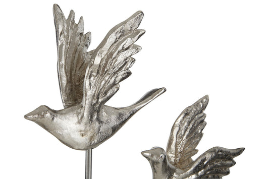 Faber Flock of Birds Sculpture | Luxury Home Accessories | Heulog Glow