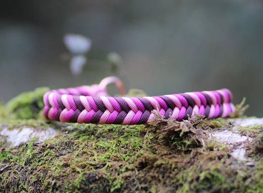 Fairy Glen Braided - Handmade Paracord Dog Collar | Luxury Home Accessories | Heulog Glow