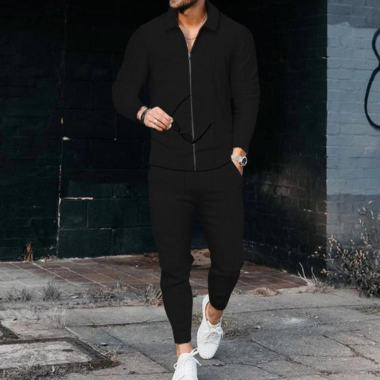 Fashion Zipper Cardigan Casual Sports Suit | Luxury Home Accessories | Heulog Glow