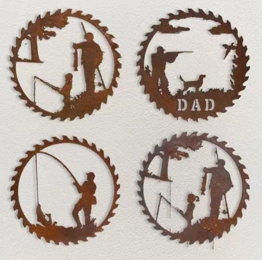 Father's Day Gift Fishing Decoration Pendant Crafts | Luxury Home Accessories | Heulog Glow
