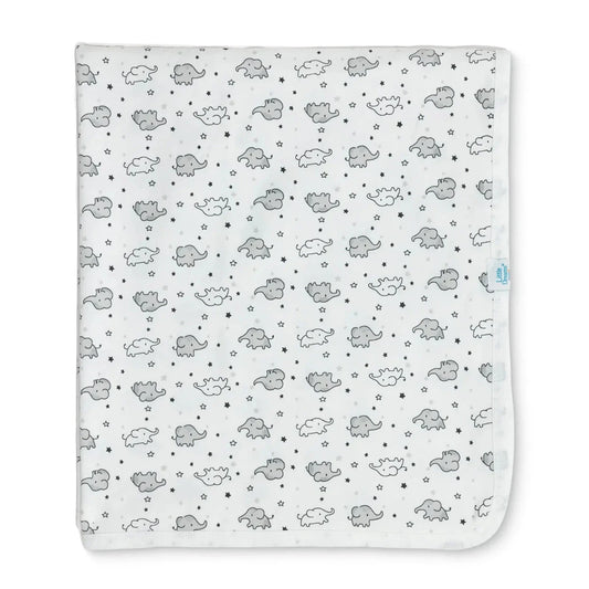 Little Dreams Boys Cotton Jersey Blankets - Ecru