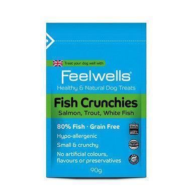 Feelwells Fish Crunchies 90g | Luxury Home Accessories | Heulog Glow