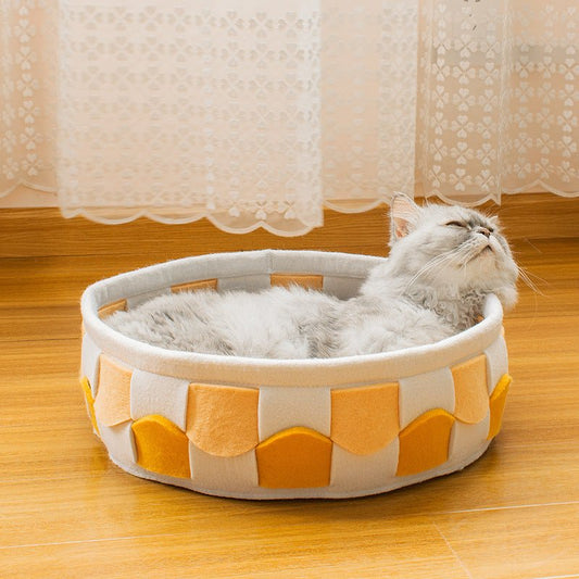 Felt Cat Litter All Seasons Universal Non-Stick Hair | Luxury Home Accessories | Heulog Glow