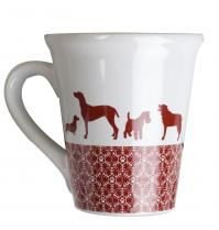 Festive Collection Ceramic Mug Dog | Luxury Home Accessories | Heulog Glow