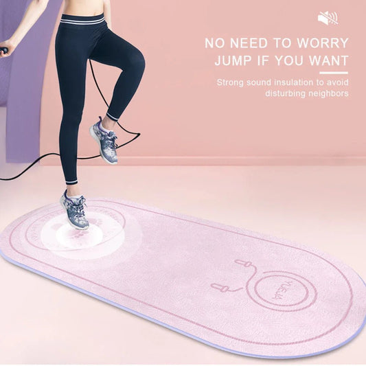 Fitness Mat Elasticity Rope Mat Durable Outdoor Yoga Mat Body Line Non-slip Mat Exercise Mute Yoga Mat High Density Board | Luxury Home Accessories | Heulog Glow