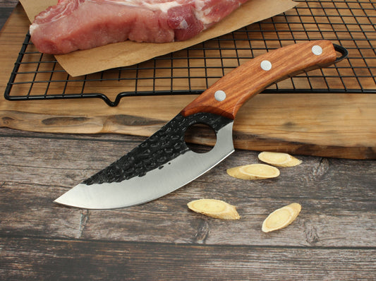 Forged Small Kitchen Boning Knife | Luxury Home Accessories | Heulog Glow