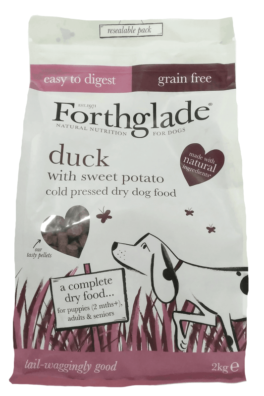 Forthglade Adult Cold Pressed Grain Free Duck with Sweet Potato 2kg | Luxury Home Accessories | Heulog Glow