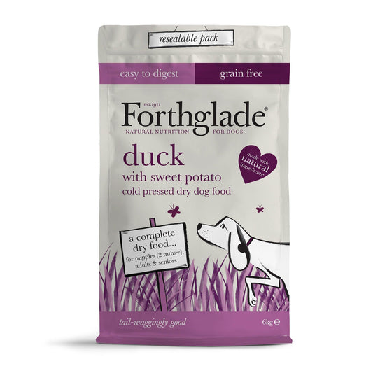 Forthglade Adult Cold Pressed Grain Free Duck with Sweet Potato 6kg | Luxury Home Accessories | Heulog Glow