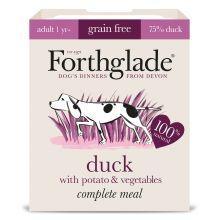 Forthglade Complete Grain free Adult Duck & Veg, 18 x 395g | Luxury Home Accessories | Heulog Glow