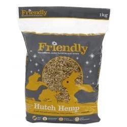Friendly Hutch Hemp Readigrass Bedding 1kg | Luxury Home Accessories | Heulog Glow
