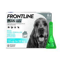 Frontline Plus Medium Dog - 6 Pipette, 6's | Luxury Home Accessories | Heulog Glow