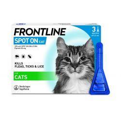 FRONTLINE Spot On Cat - 3 pipettes, 3's | Luxury Home Accessories | Heulog Glow