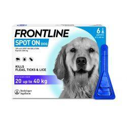 FRONTLINE Spot On Dog Large - 6 pipettes, 6's | Luxury Home Accessories | Heulog Glow