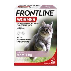 Frontline Wormer Cat, 2tabs | Luxury Home Accessories | Heulog Glow