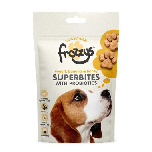 Frozzys Superbites with Probiotics, Yogurt, Banana & Honey | Luxury Home Accessories | Heulog Glow