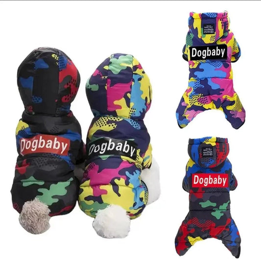 Funky Camo Dog Coat | Luxury Home Accessories | Heulog Glow