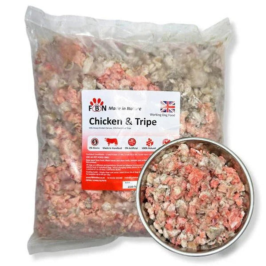 Fur Baby Nutrition Chicken & Tripe Frozen Dog Food 1kg | Luxury Home Accessories | Heulog Glow