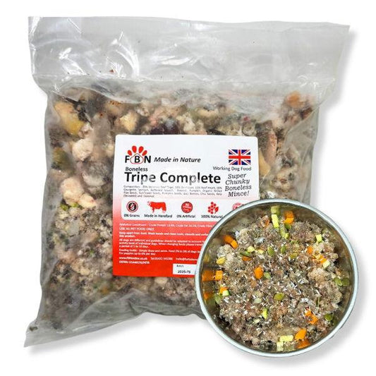 Fur Baby Nutrition Tripe Complete Frozen Dog Food 1kg | Luxury Home Accessories | Heulog Glow