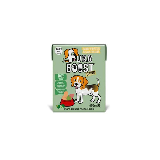 Furr Boost Plant-based Vegan Dog Drink 400ml | Luxury Home Accessories | Heulog Glow