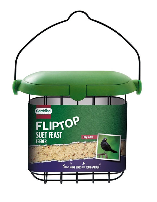 Gardman Flip Top Suet Feast Feeder | Luxury Home Accessories | Heulog Glow