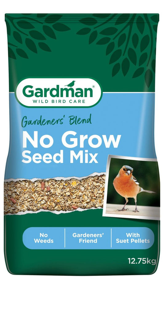 Gardman No Grow Seed Mix - 12.75kg | Luxury Home Accessories | Heulog Glow