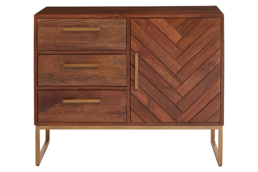 Gaya Mango Wood Small Sideboard | Luxury Home Accessories | Heulog Glow