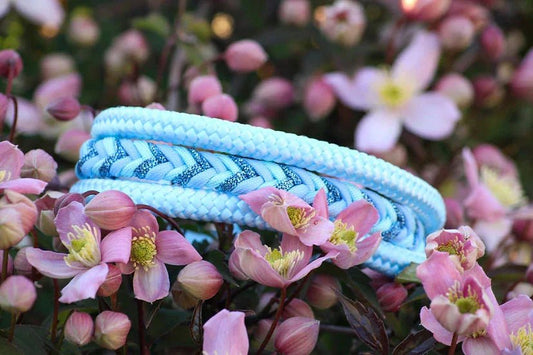 Glacial Bay - Handmade Luxe Dog Collar | Luxury Home Accessories | Heulog Glow
