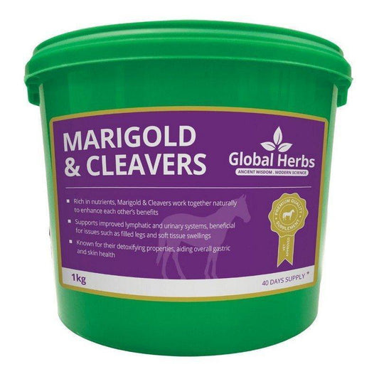 Global Herbs Marigold & Cleavers 1kg | Luxury Home Accessories | Heulog Glow