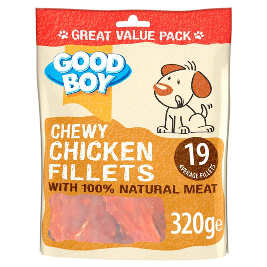 Good Boy Chewy Chicken Fillets 3x320g | Luxury Home Accessories | Heulog Glow