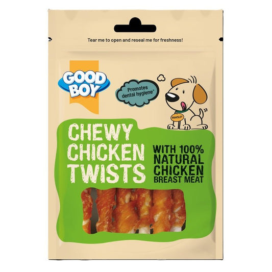 Good Boy Chewy Twists Chicken 320g | Luxury Home Accessories | Heulog Glow