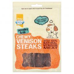 Good Boy Chewy Venison Steak, 80g | Luxury Home Accessories | Heulog Glow
