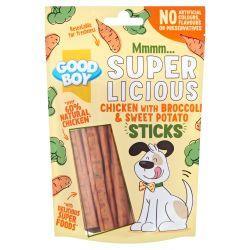 Good Boy Chicken with Brocoli & Sweet Potato Sticks, 100g | Luxury Home Accessories | Heulog Glow