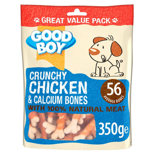 Good Boy Crunchy Chicken and Calcium Bones 320g | Luxury Home Accessories | Heulog Glow