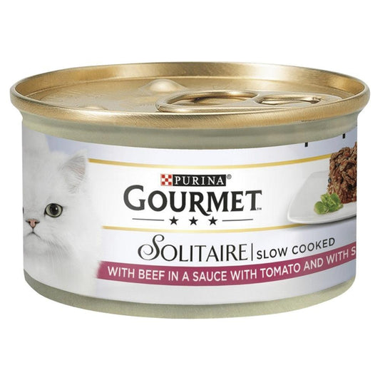 Gourmet Solitaire Slow Cook Beef 12x85g | Luxury Home Accessories | Heulog Glow