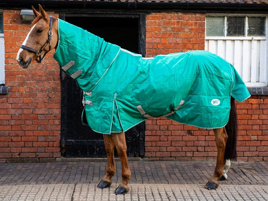 50g Stable Rug With Detachable Neck - Green