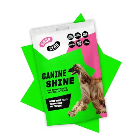 Grub Club Canine Shine Dog Treats 100g | Luxury Home Accessories | Heulog Glow