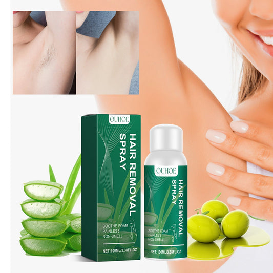 Hair Removal Spray Fast And Gentle Whole Body | Luxury Home Accessories | Heulog Glow