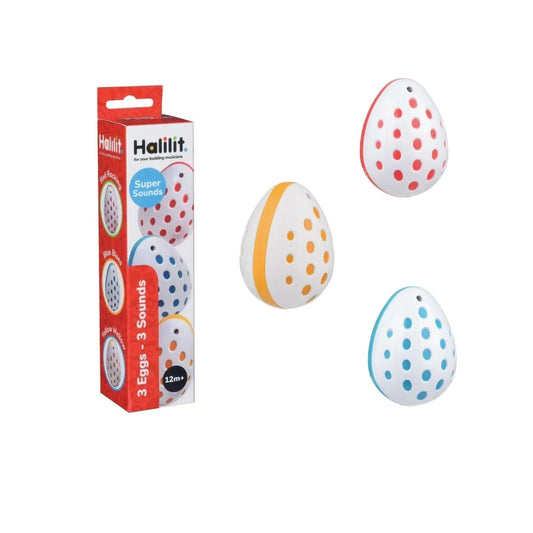 Halilit Egg Shakers 3 pcs | Luxury Home Accessories | Heulog Glow