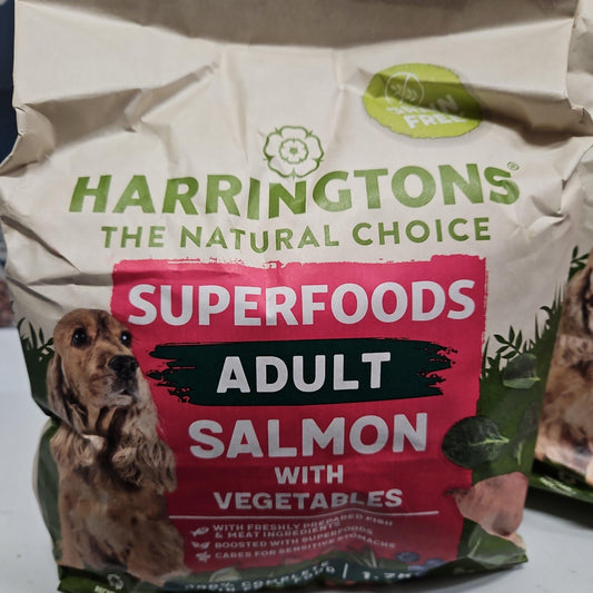 Harringtons Dog Grain Free Superfood Salmon 1.7kg | Luxury Home Accessories | Heulog Glow