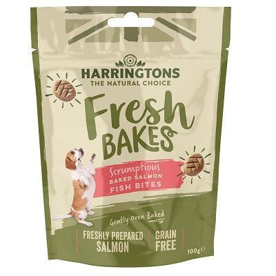 Harringtons Grain Free Salmon Bites Treats8x100g | Luxury Home Accessories | Heulog Glow