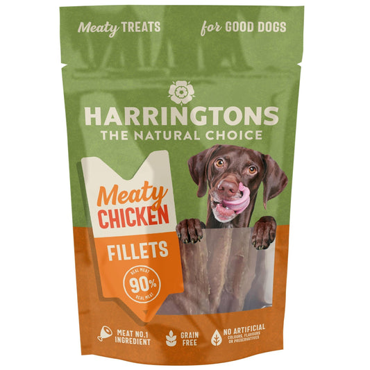 Harringtons Natural Choice Meaty Chicken Fillets Treats 70g | Luxury Home Accessories | Heulog Glow