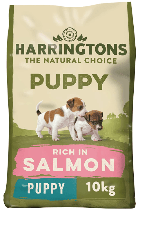 Harringtons Puppy Salmon & Rice | Luxury Home Accessories | Heulog Glow
