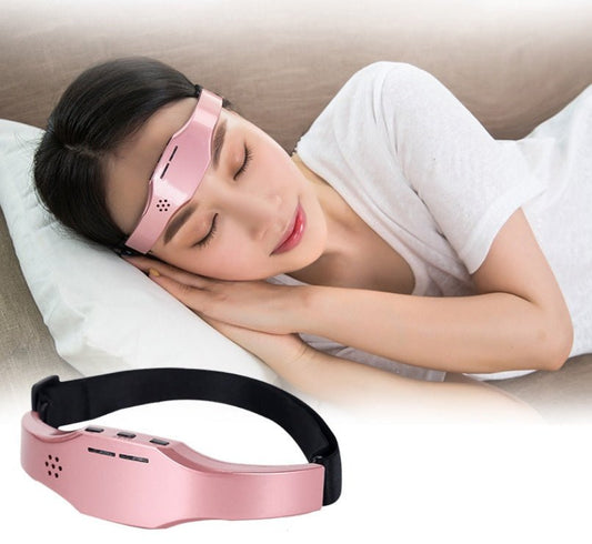 Head Massager Wireless Stress Relief Brain Massage Helmet Unisex Sleep Therapy Device | Luxury Home Accessories | Heulog Glow