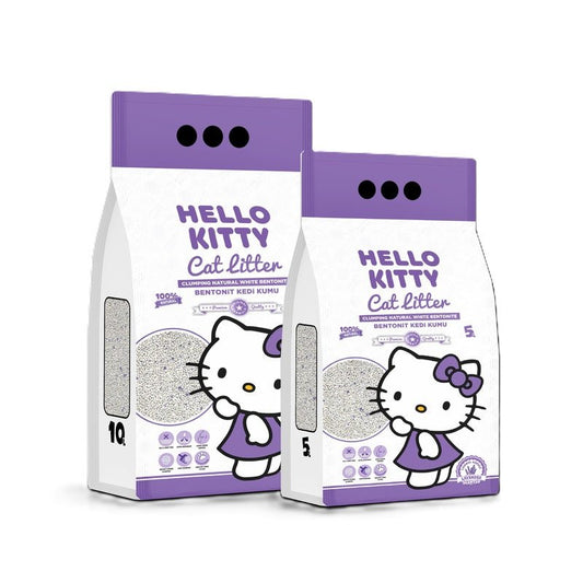 Hello Kitty Bentonite Lavender Litter 5 L | Luxury Home Accessories | Heulog Glow