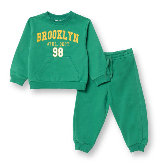 HelloBaby Jogging Set - Green | Luxury Home Accessories | Heulog Glow