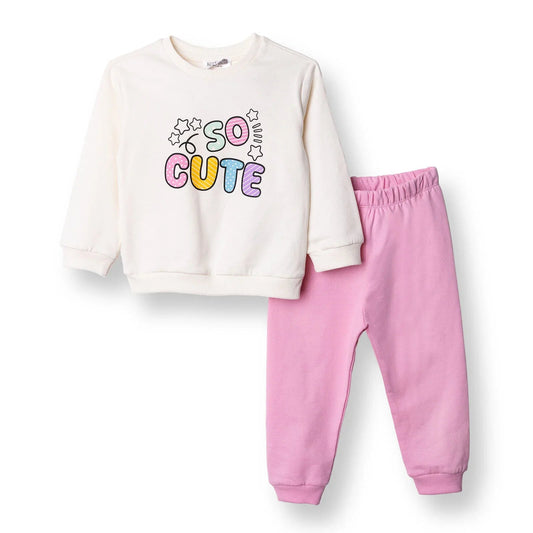 HelloBaby Jogging Set - Pink | Luxury Home Accessories | Heulog Glow