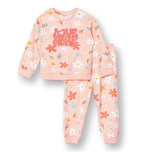 HelloBaby Jogging Set - Salmon | Luxury Home Accessories | Heulog Glow