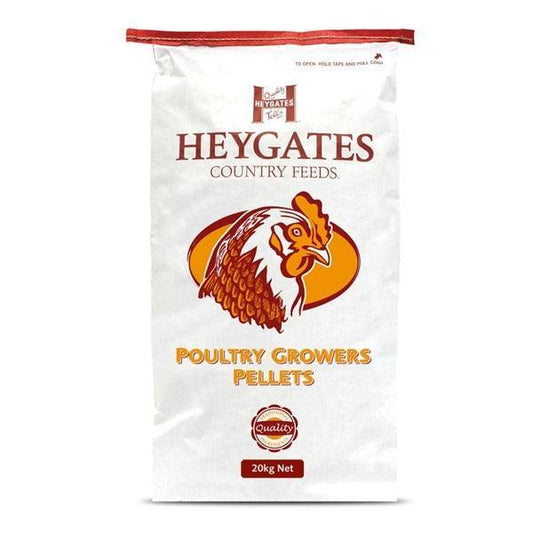 Heygates Poultry Grow Pells+Coccid | Luxury Home Accessories | Heulog Glow