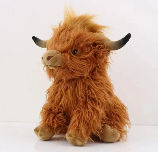 Highland Cow Toy | Luxury Home Accessories | Heulog Glow